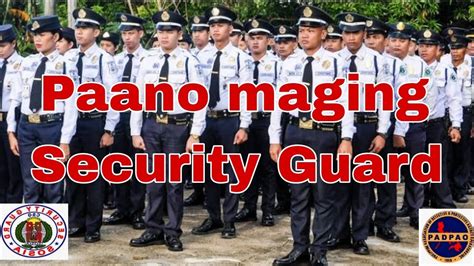 ano ang tunkulin ng security guard .